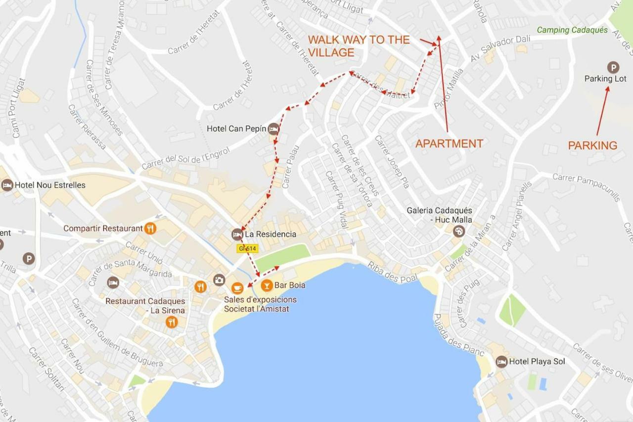Apartamento Luminoso En El Centro De Cadaqués Dış mekan fotoğraf